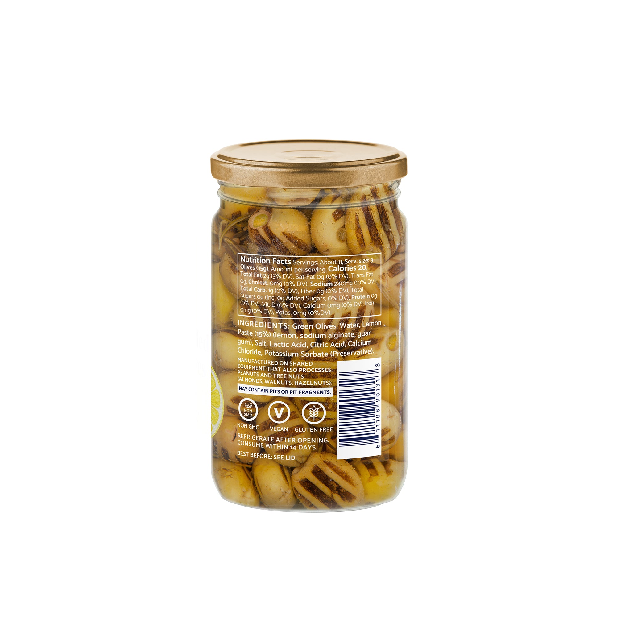 Lemon Stuffed Olives