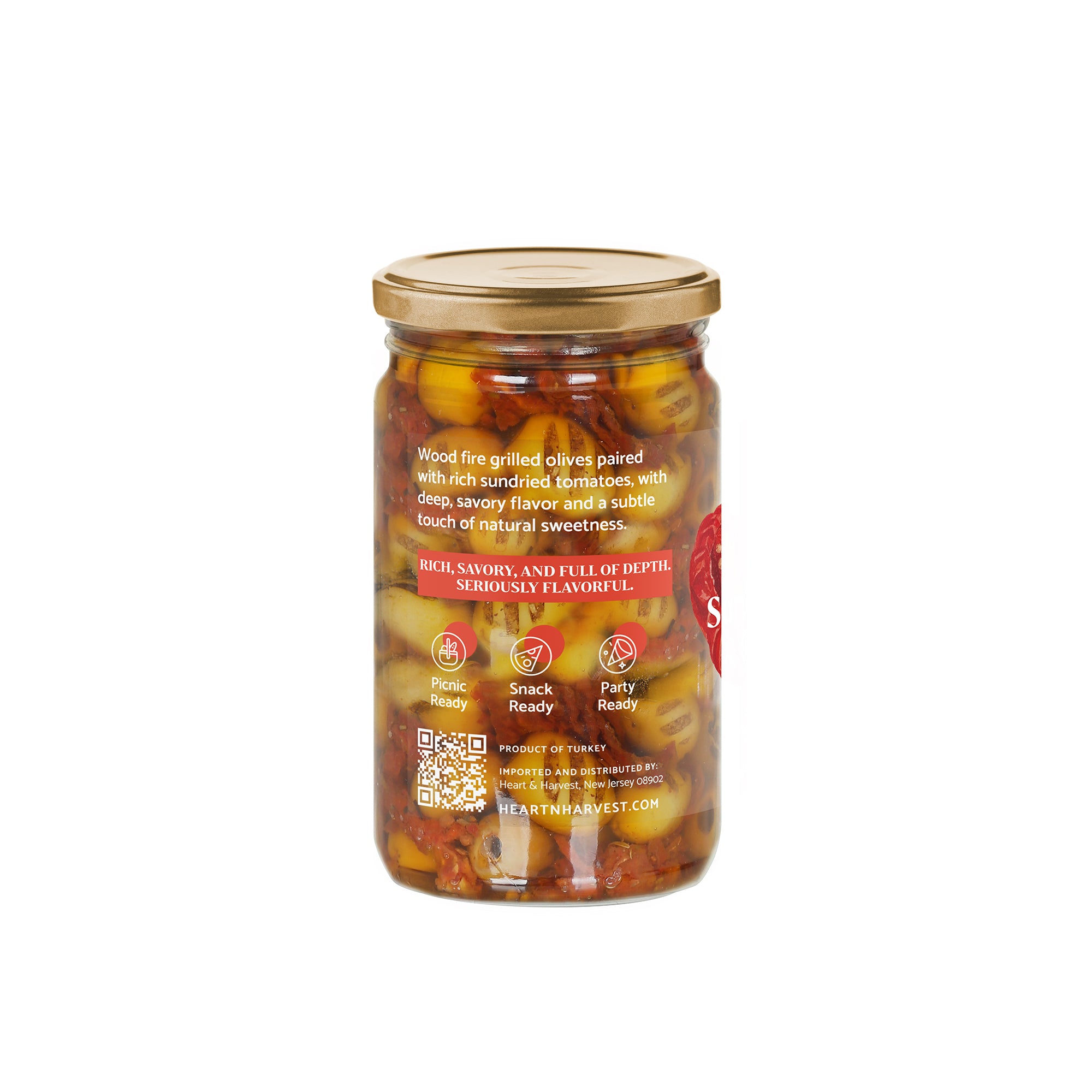 Sun Dried Tomatoes & Grilled Olives