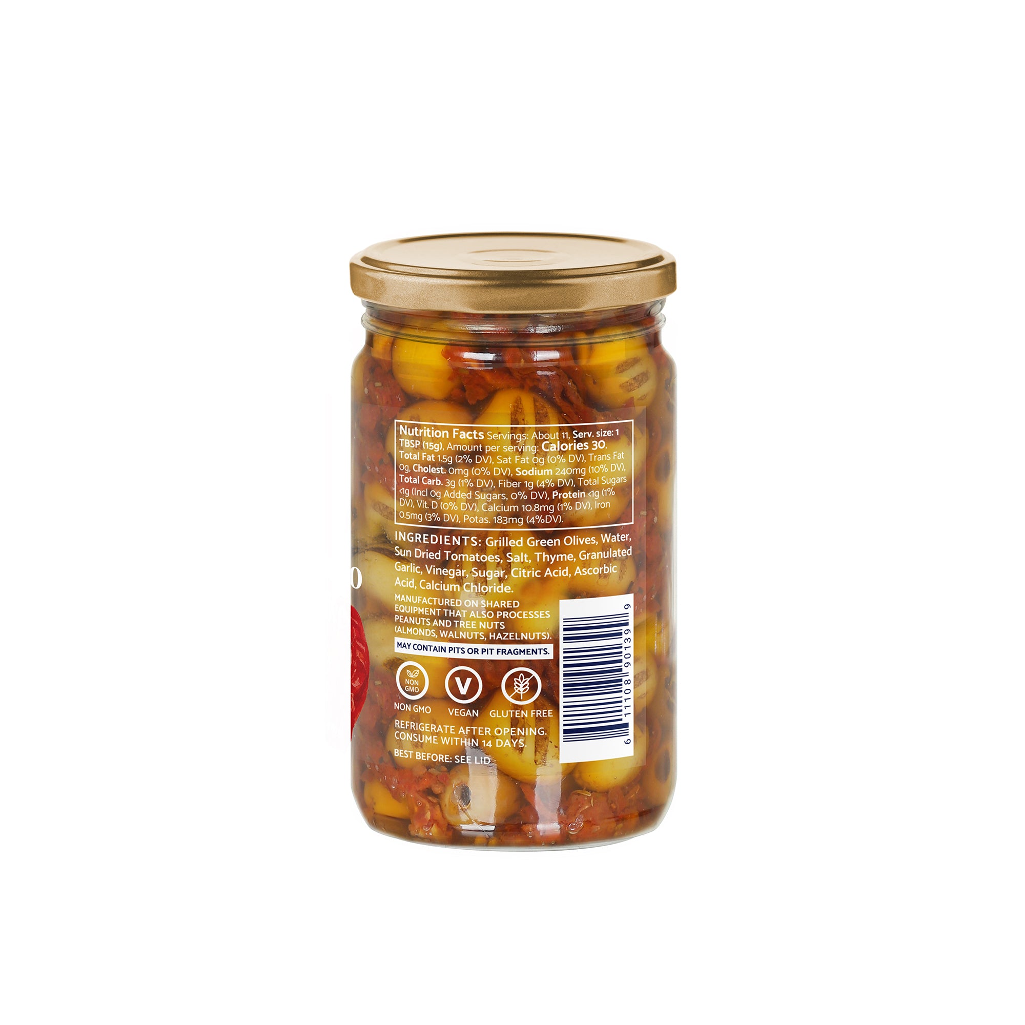 Sun Dried Tomatoes & Grilled Olives