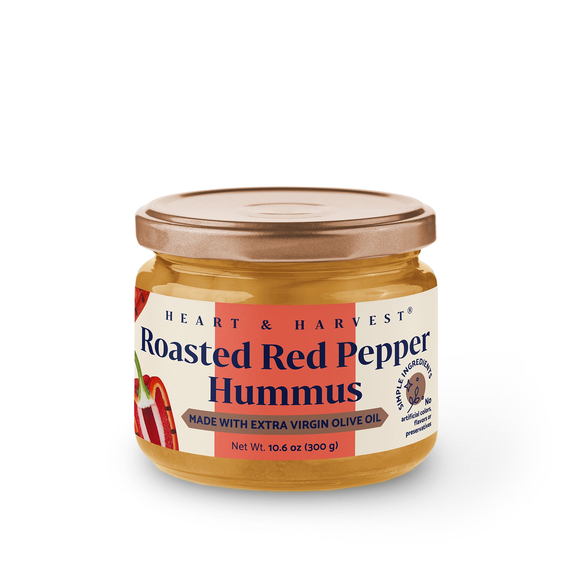 Roasted Red Pepper Hummus