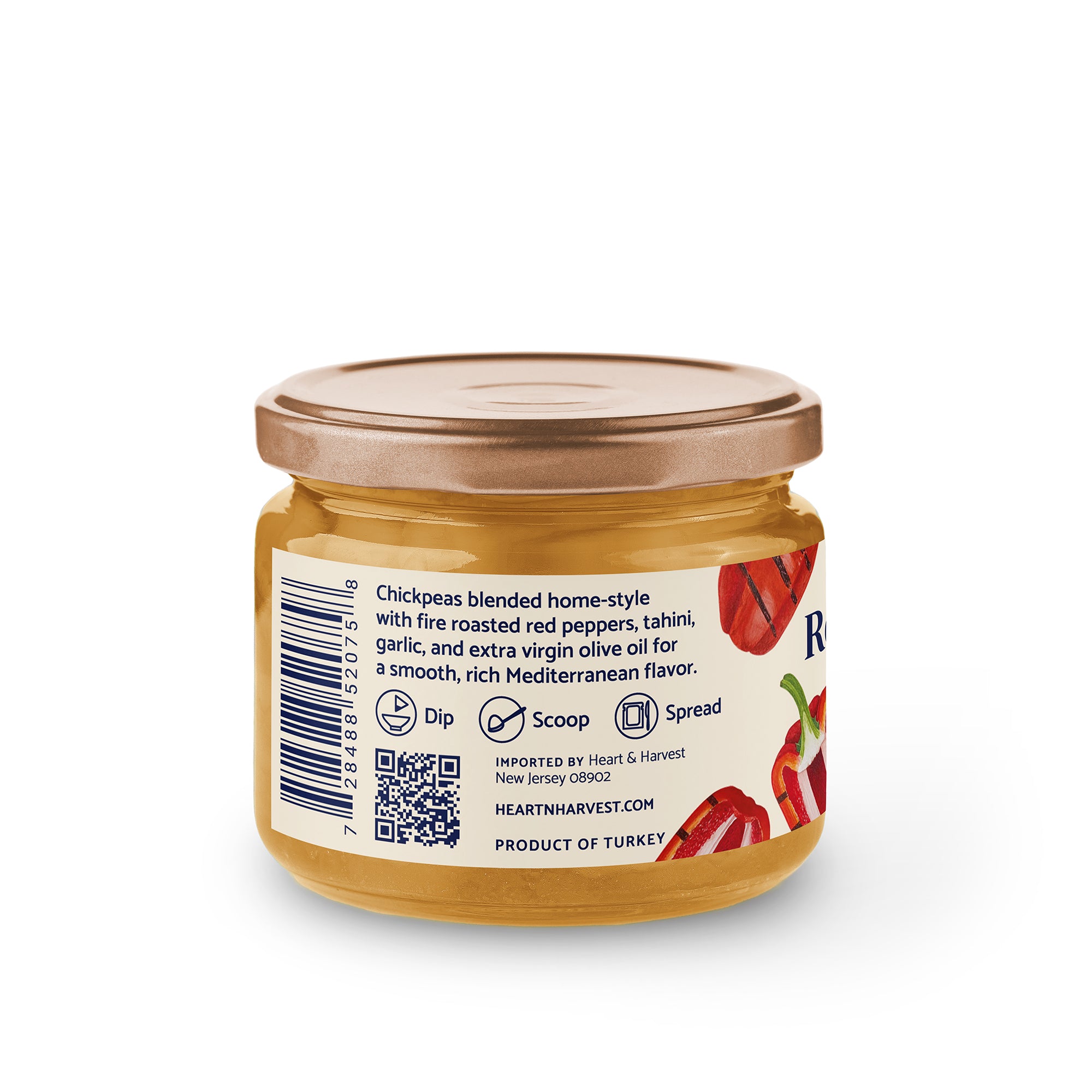 Roasted Red Pepper Hummus