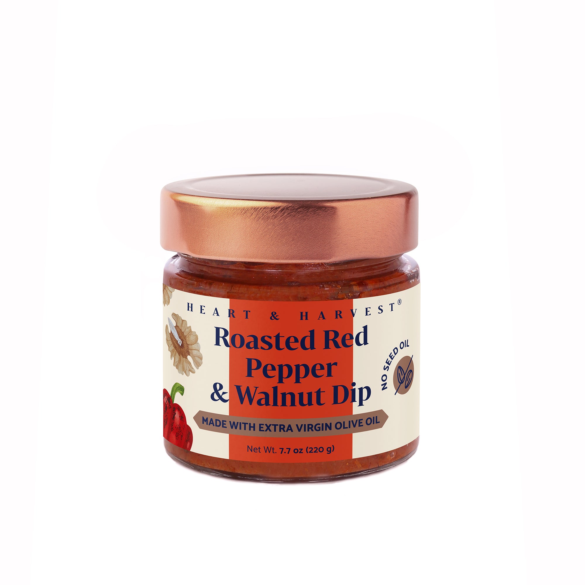 Roasted Red Pepper and Walnut Dip