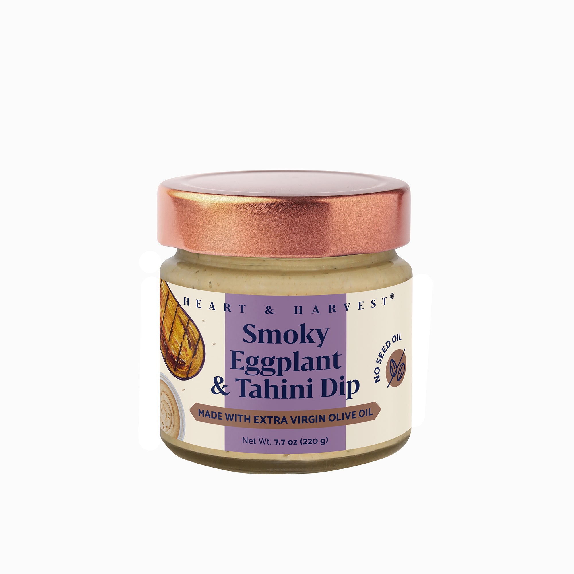 Smoky eggplant & Tahini Dip
