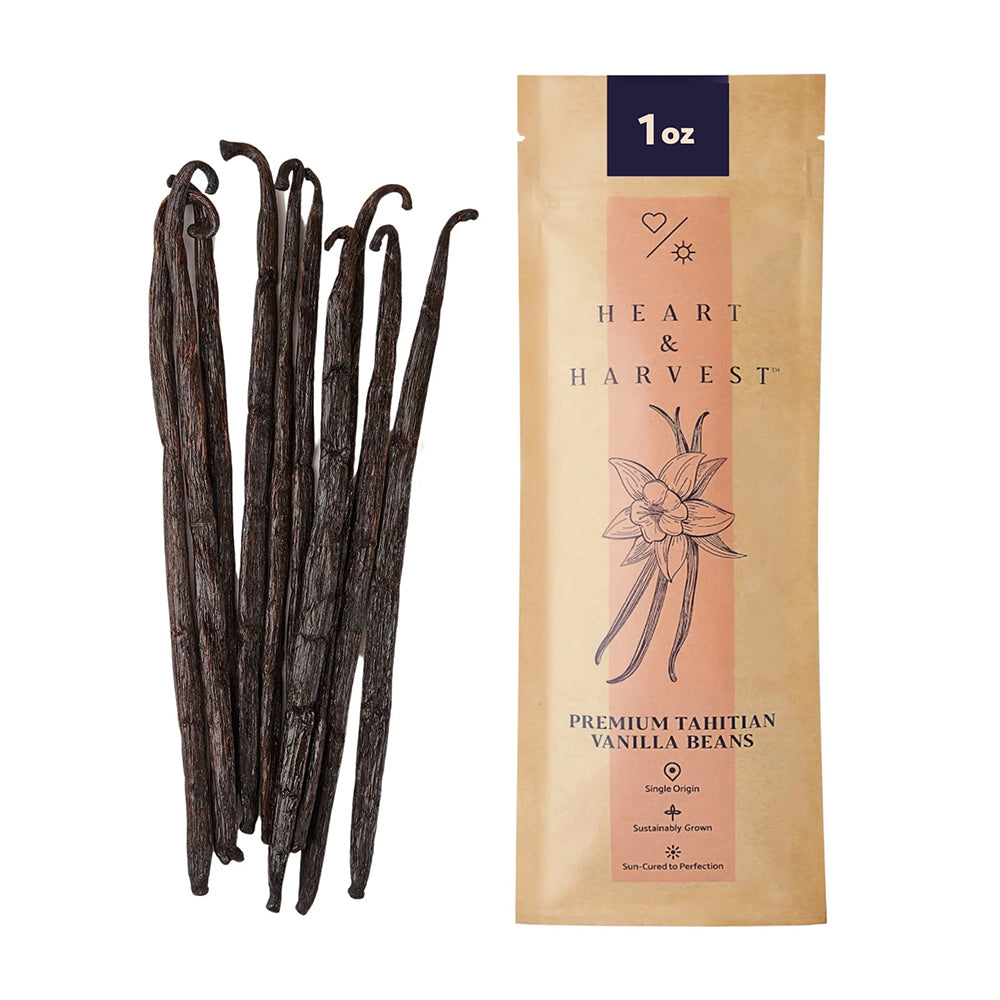 Grade A Tahitian Vanilla 1oz - Heart & Harvest